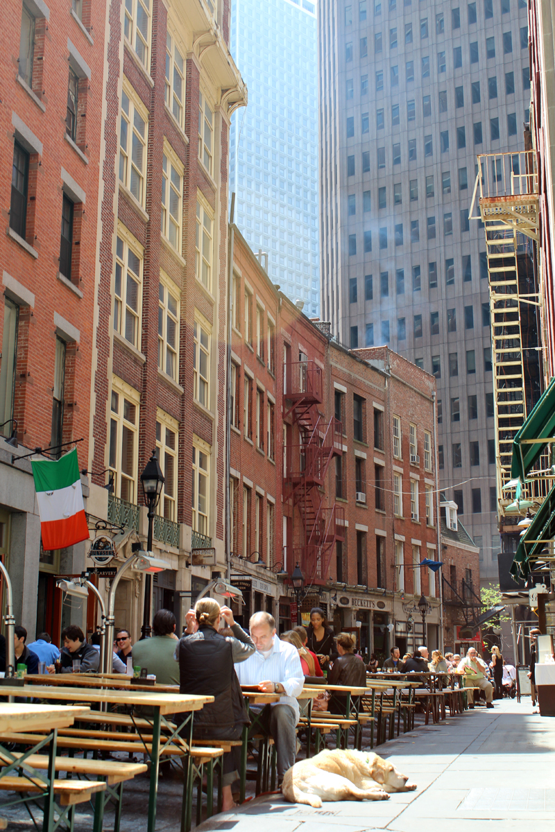 Stone Street in Manhattan