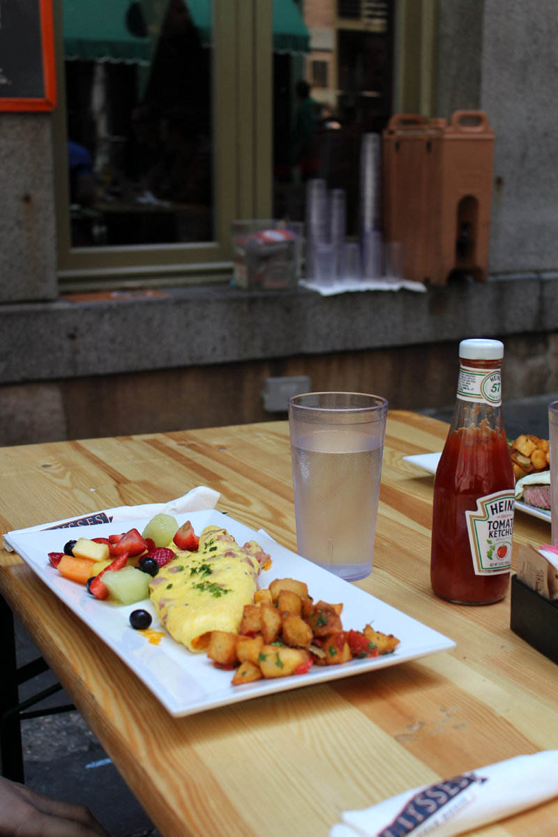 Omelette at Ulysses Folk House