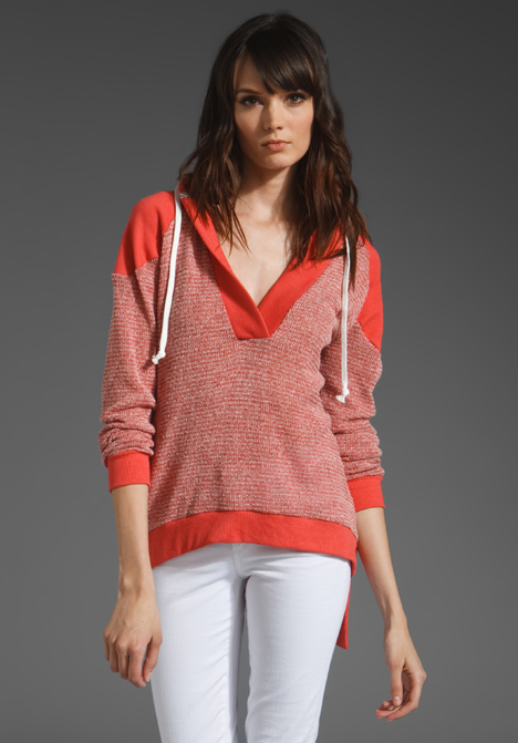 Boutique Shawl Collar Hoodie by LOVE ZOOEY