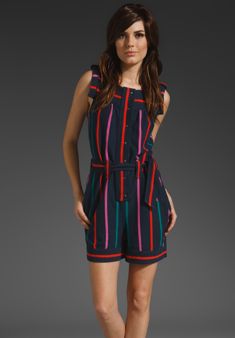 Mallory Stripe Romper from Marc by Marc Jacobs