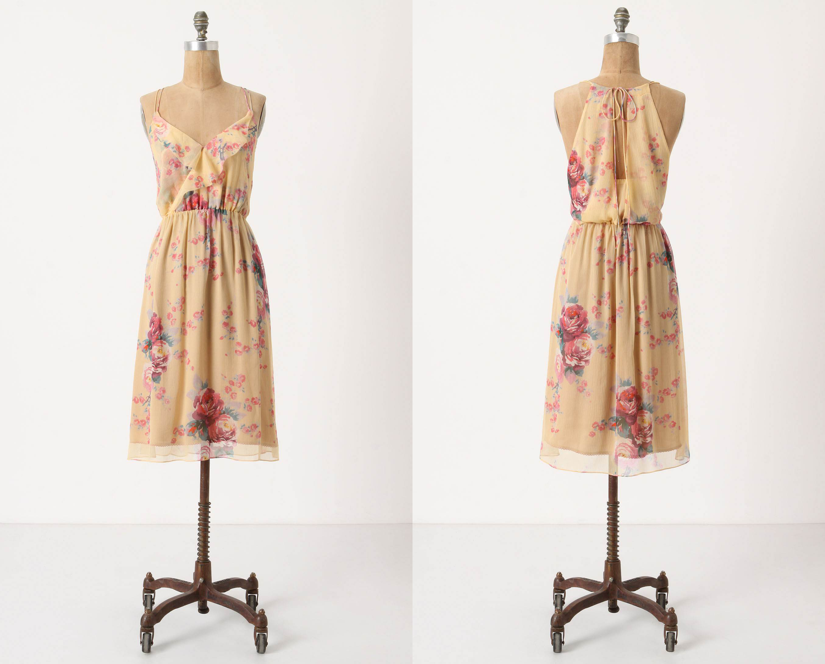 Rose & Gold Slip Dress by Meadow Rue