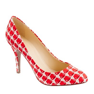 Mona printed pumps by J. Crew