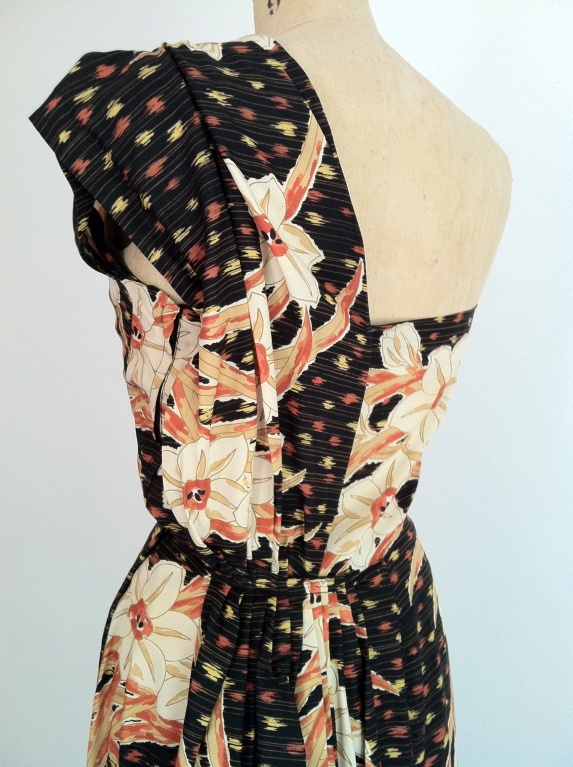 1940's Vintage Hawaiian Dress