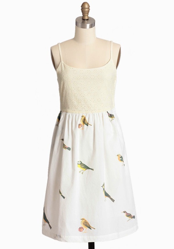 Singing with the Birds Dress by Knitted Dove