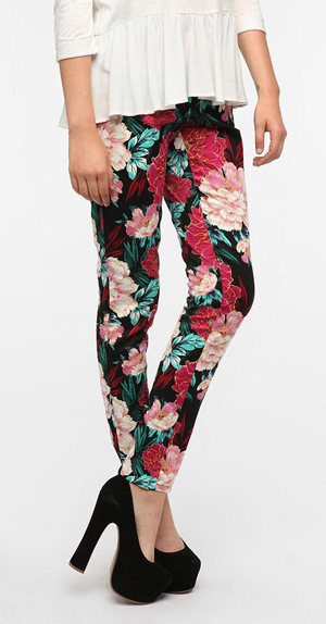 Floral Twill Pant by Sparkle & Fade