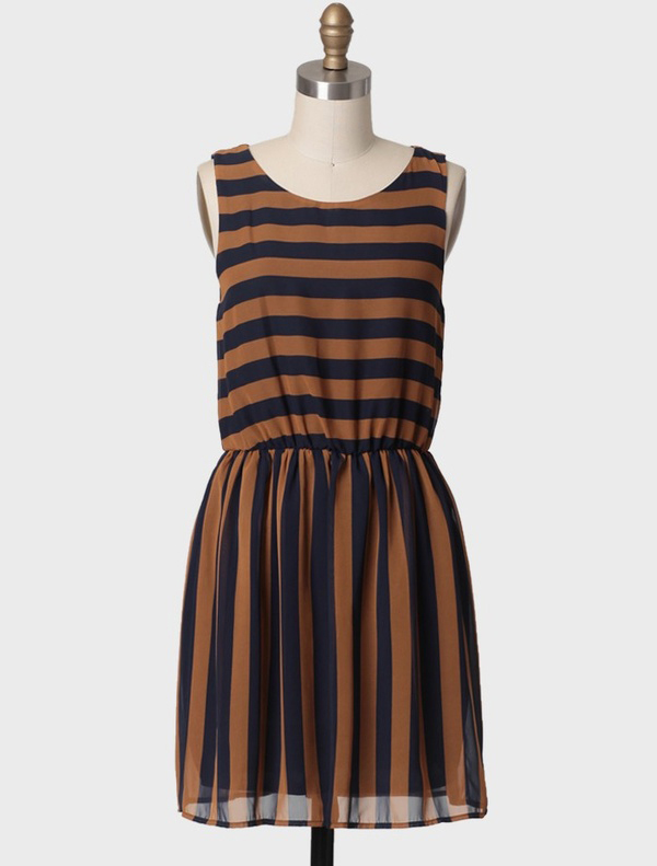 Second Chance Striped Dress from Ruche