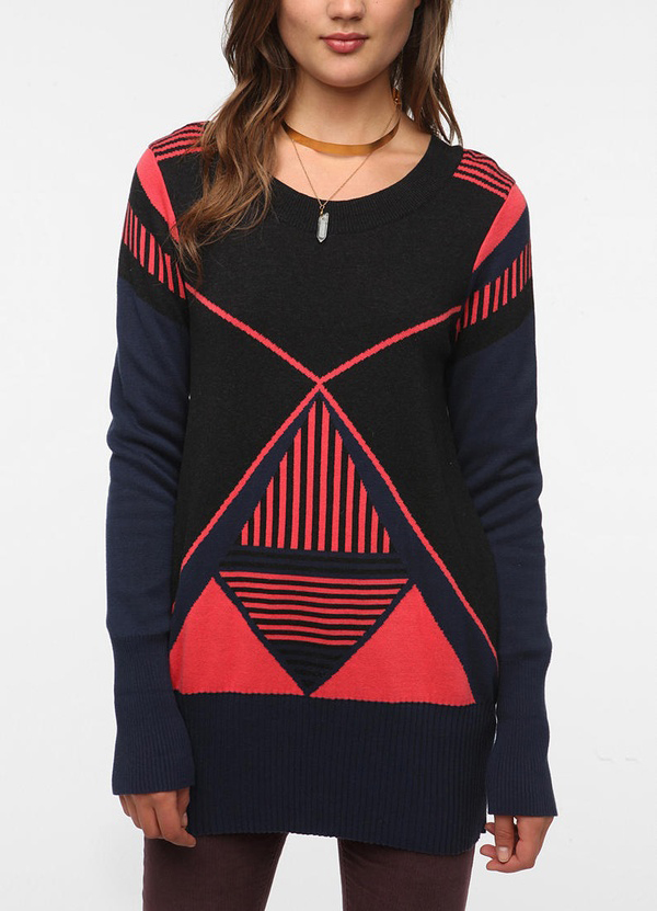 San & Soni Slina Bold Graphic Sweater