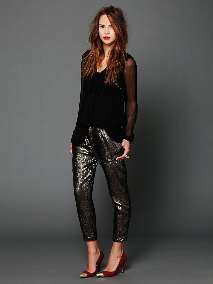 Reflected Sequin Pant by Bless'ed are the Meek