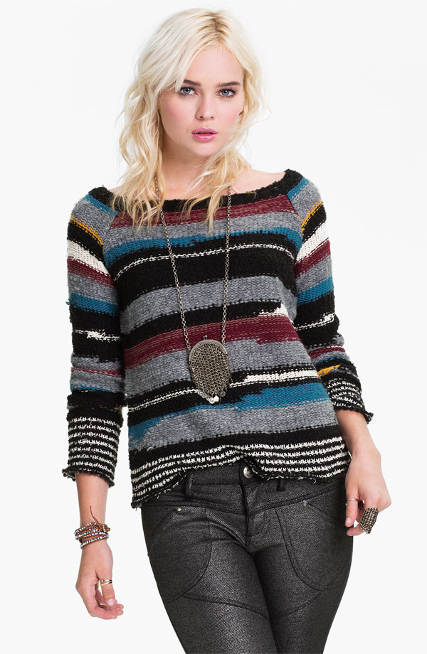 Free People 'Montmartre' Stripe Sweater