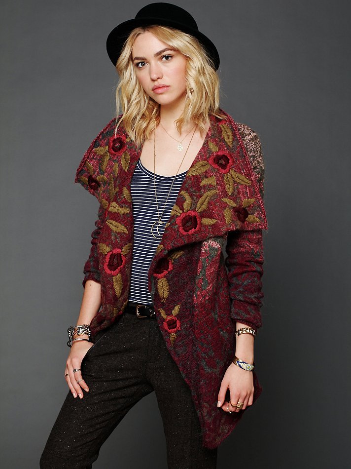 Rose Meadow Cardigan from Free People