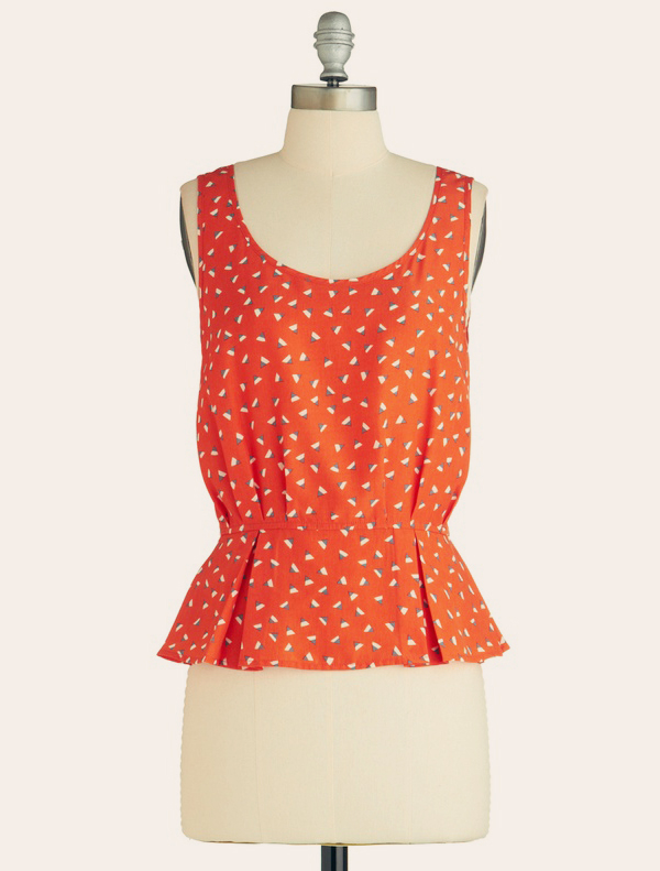 Drinks and Appetizers Top from ModCloth
